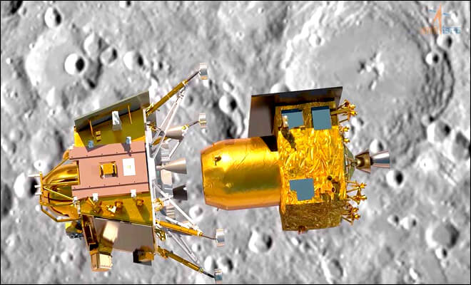 Chandrayaan-3 Lander Seperation